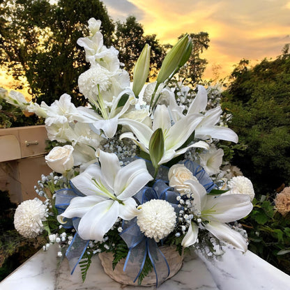 Serene Tribute – SHELTON'S FLOWERS, Amarillo TX